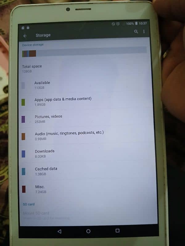 tablet sim working 128 gb 2