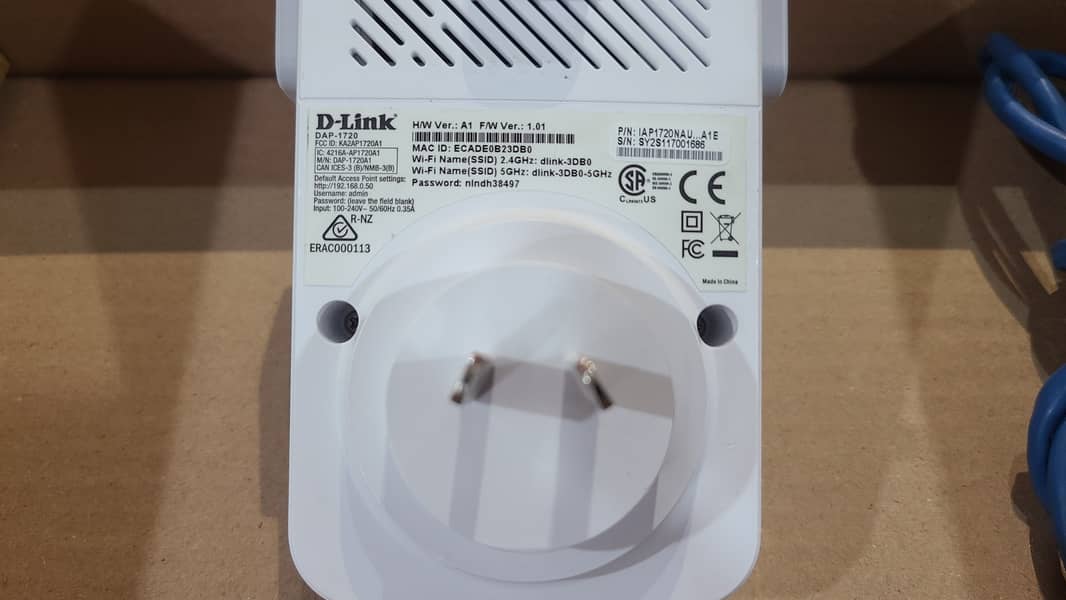 Dlink DAP-1720 AC1750 Wi-Fi Wireless Range Exten'' der (Branded Used) 9