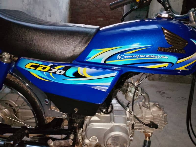 Honda CD 70 2024 model 10