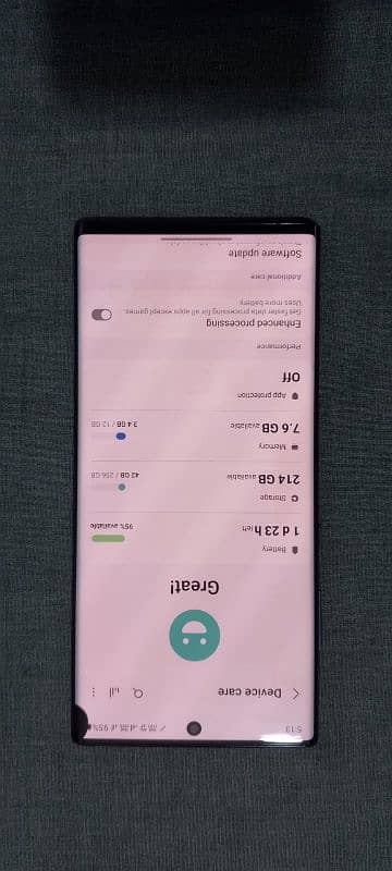 Samsung Note 10 plus 5g 12 gb ram 256 gb rom dual sim vip approved 5