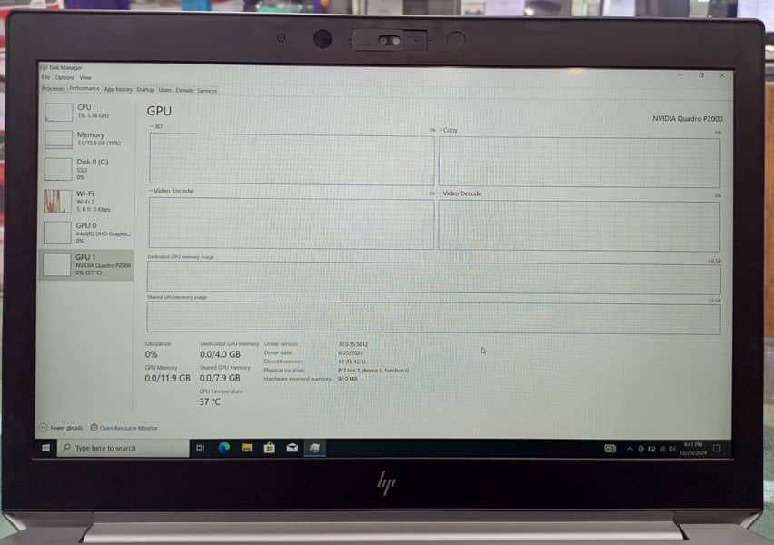 Hp Zbook 15 G5,Corei7-8th Generation Laptop 5