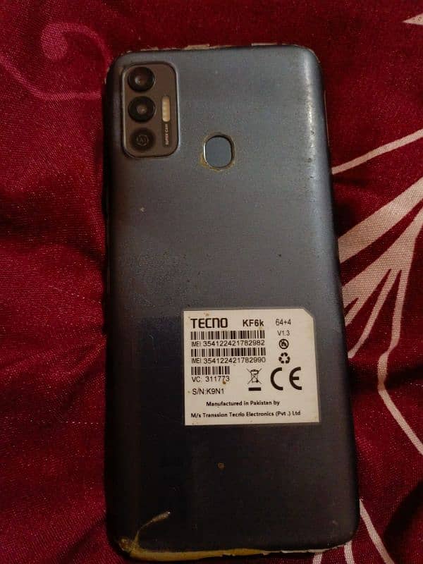 tecno spark 7 4GB 64GB 2