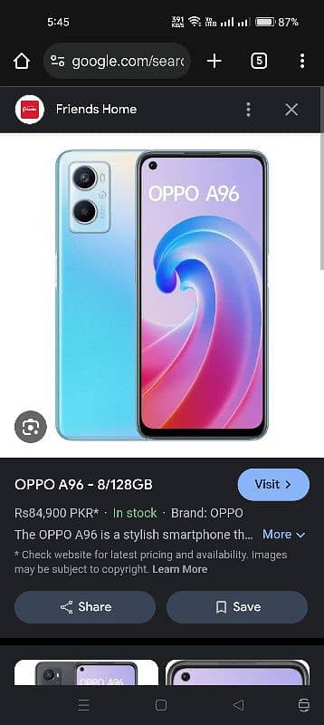 oppo a96 0