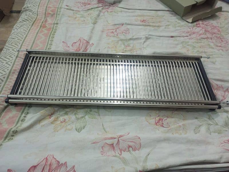 cabinet dish rack steel 9