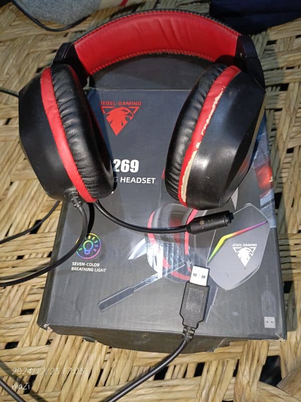 7.1 Gaming headphone USB port 0