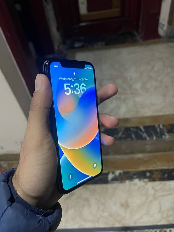 Apple iphone x 64 gb black pta approved 10/10 1