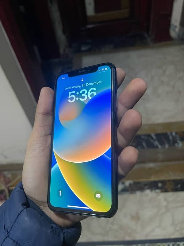 Apple iphone x 64 gb black pta approved 10/10 3