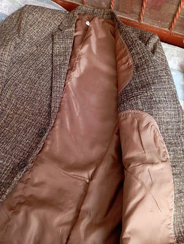 3 piece pent coat brown colour 3