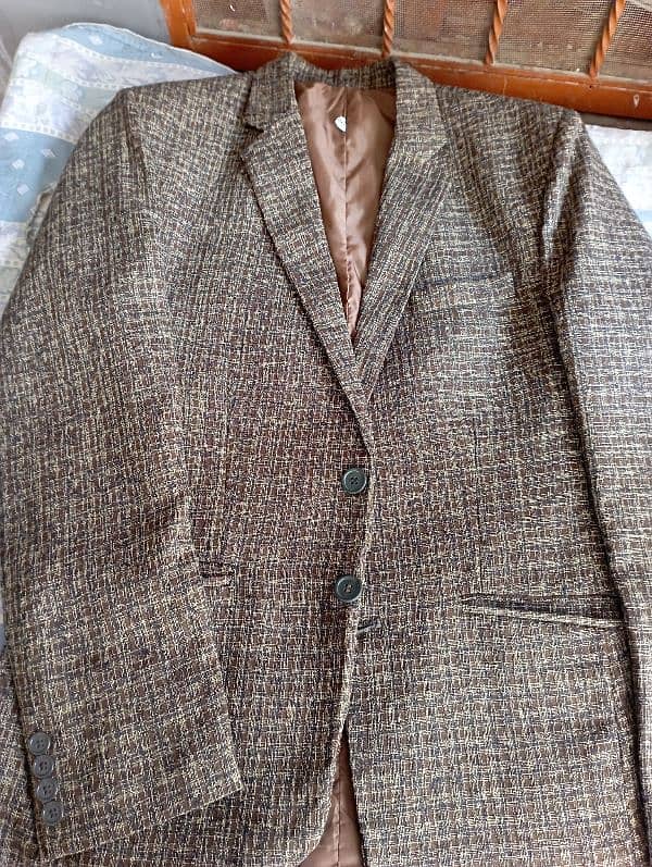 3 piece pent coat brown colour 5