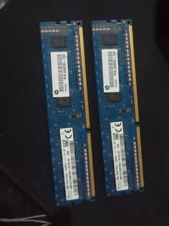 DDR3 4x2 sticks = 8gb ram