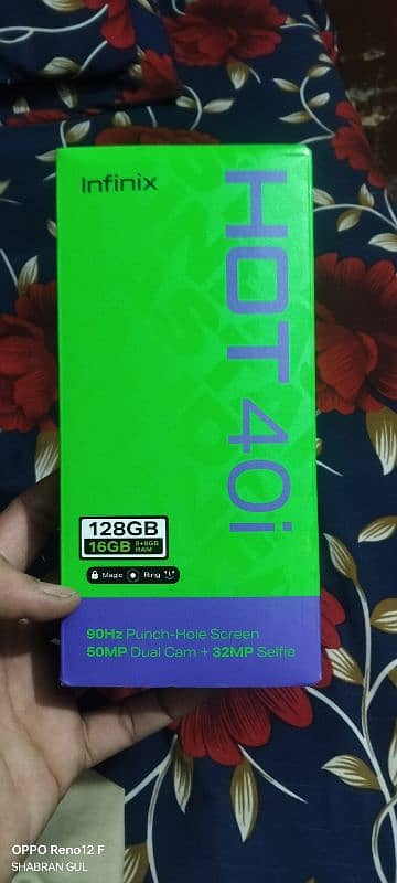 Infinix hot 40i 7