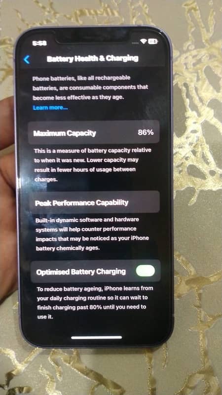 iphone 12 jv 128gb with box  battery 86 3