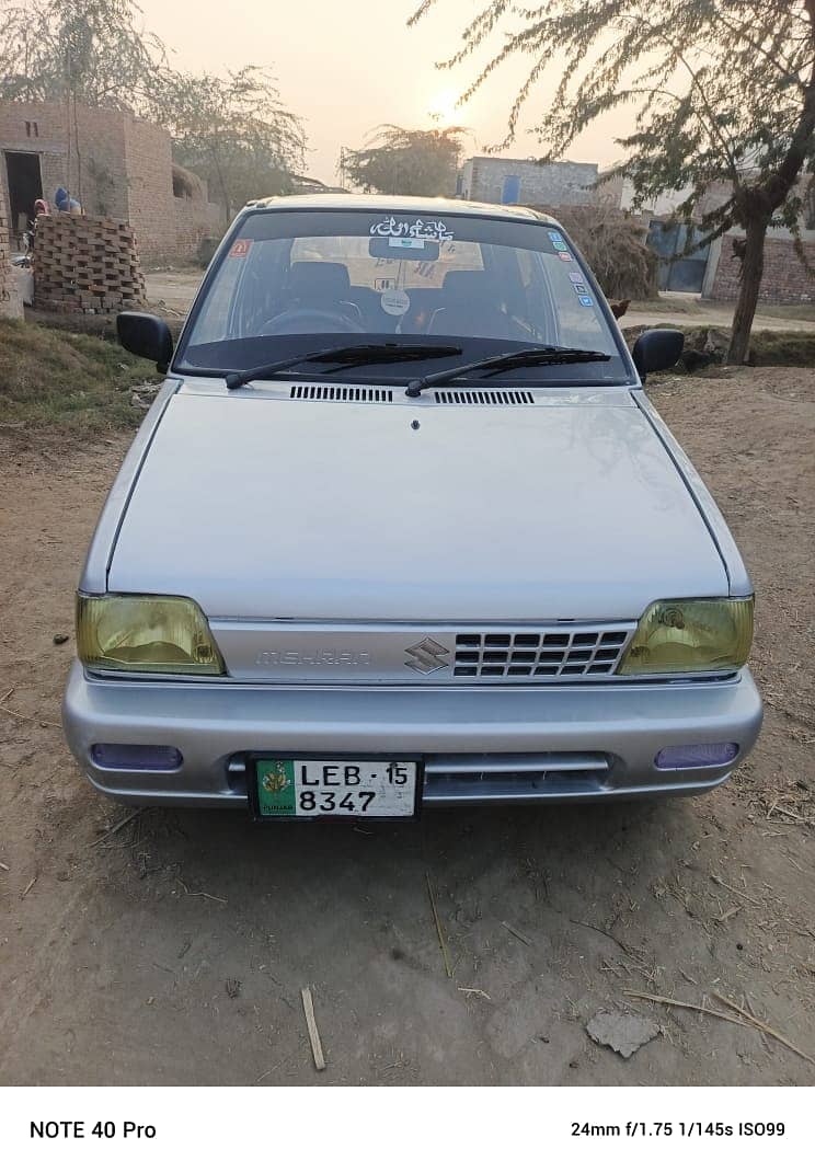 Suzuki Mehran VX 2013 3