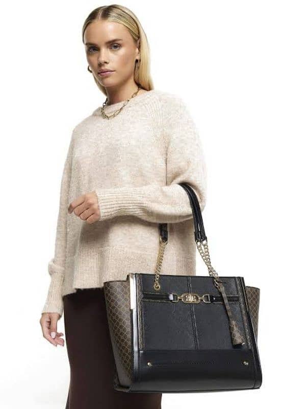 River Island branded hand bag 4