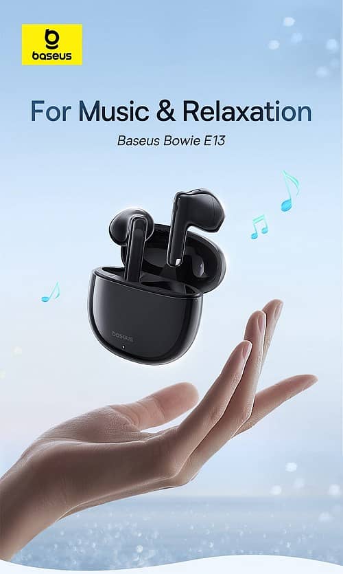 Baseus Bowie E13 / E16 Wireless Bluetooth Earphones Earbuds Original 12