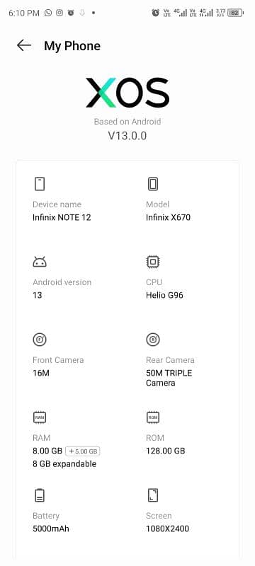 Infinix Note 12 Pro 8/128 Gb 3