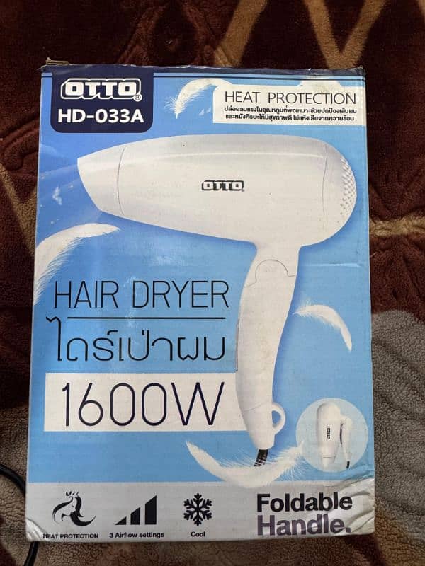 Otto Hair Dryer 1600 watts 0