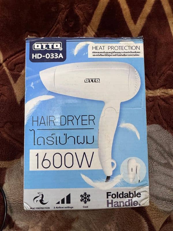 Otto Hair Dryer 1600 watts 2