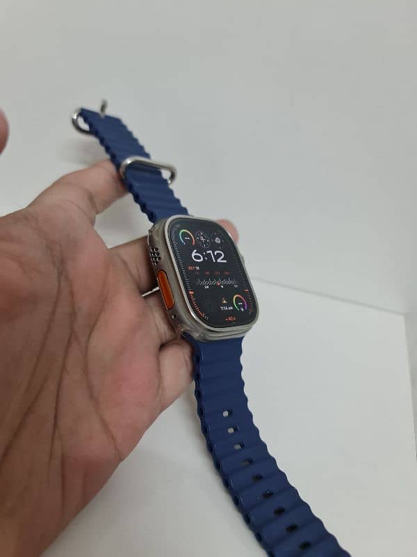 Apple Watch Ultra 49mm Starlight Alpine Loop Complete Box 3