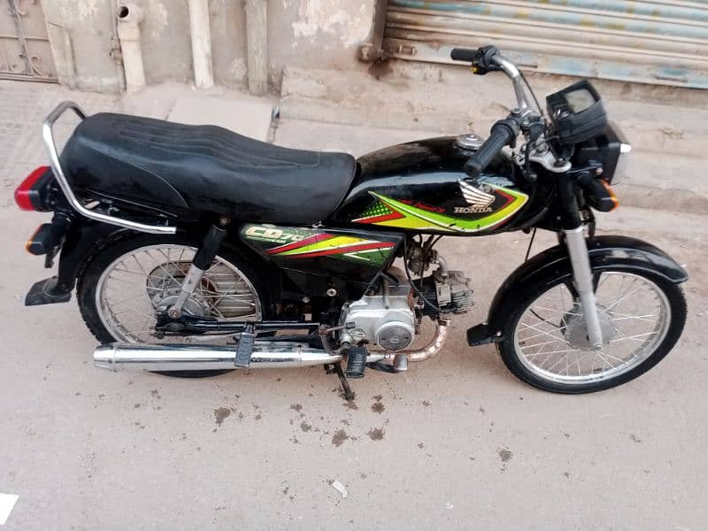 HONDA CD70CC 2019 MODEL KARACHI NUMBER 2