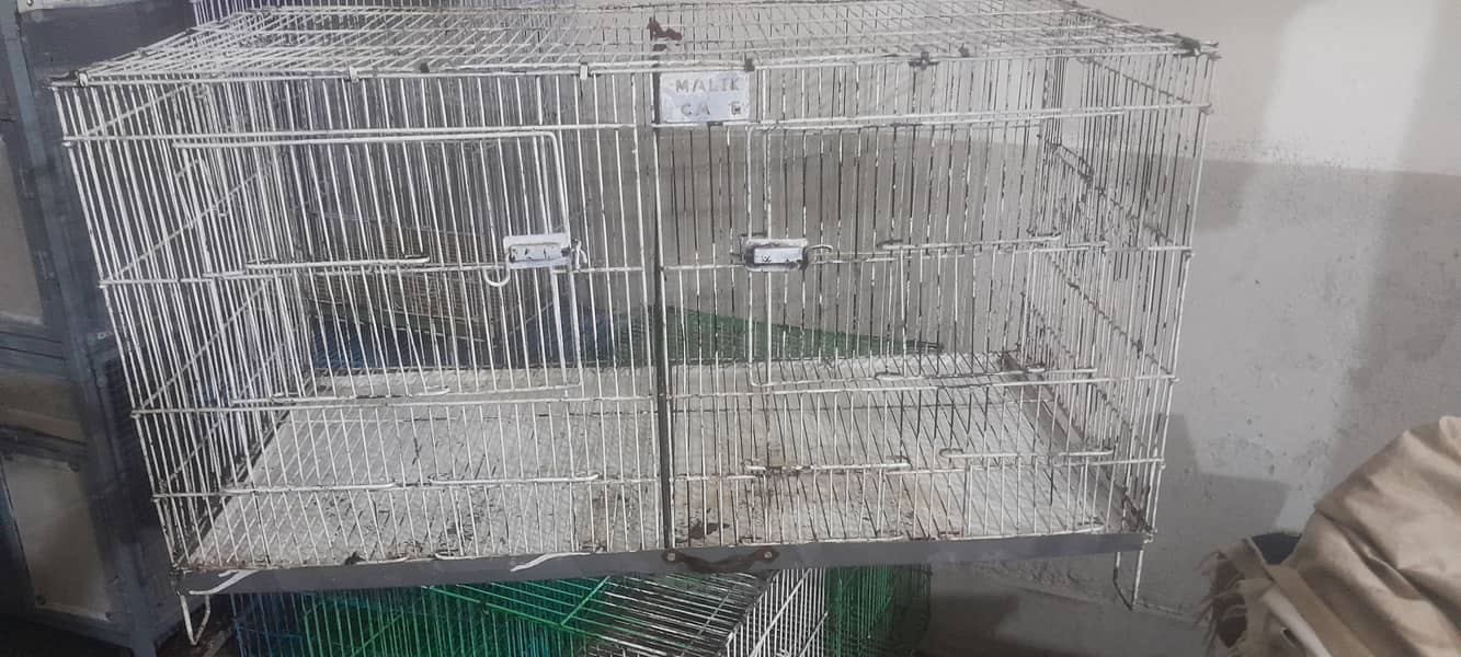 Folding cages 4 cage 1 portion and 2 portion 4