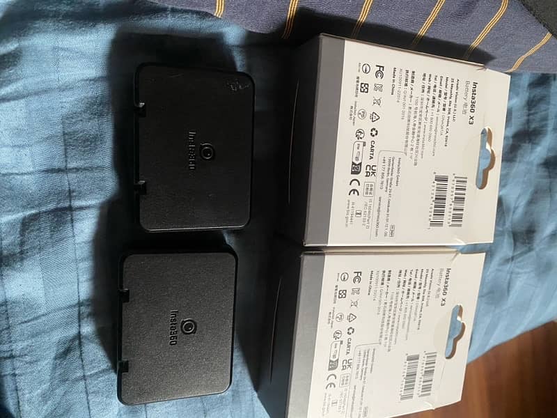 Insta360 x3 Batteries Like New 1