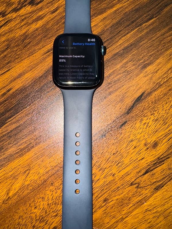 Apple watch series 7, 45mm, Midnight colour 5