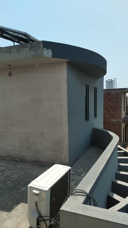 Eden Garden Society Boundary Wall Canal Road Faisalabad* (*5 KVA Solar install 4.5 Marla Double Story House For Sale 6