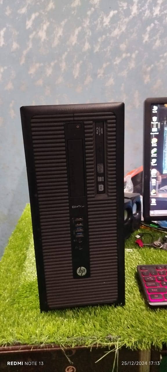 Hp T800 i5 Desktop Computer With 24 inches Led Keyboard And Mouse 3