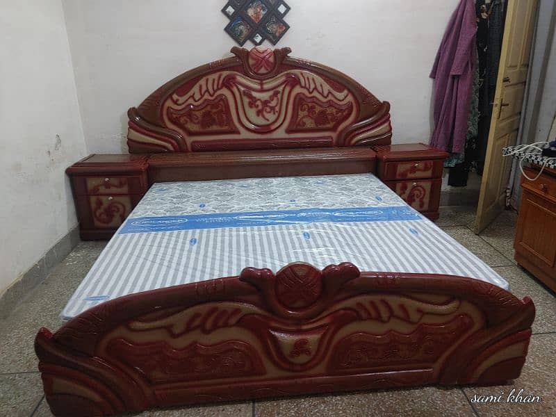 Bed Set with mattress/ king size bed/ double bed/ Furniture 1