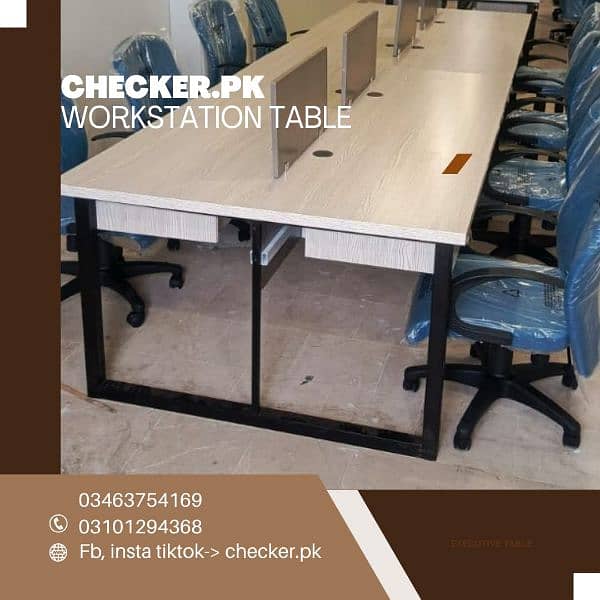 office table, workstation table, cubical ,meeting table & cash counter 2