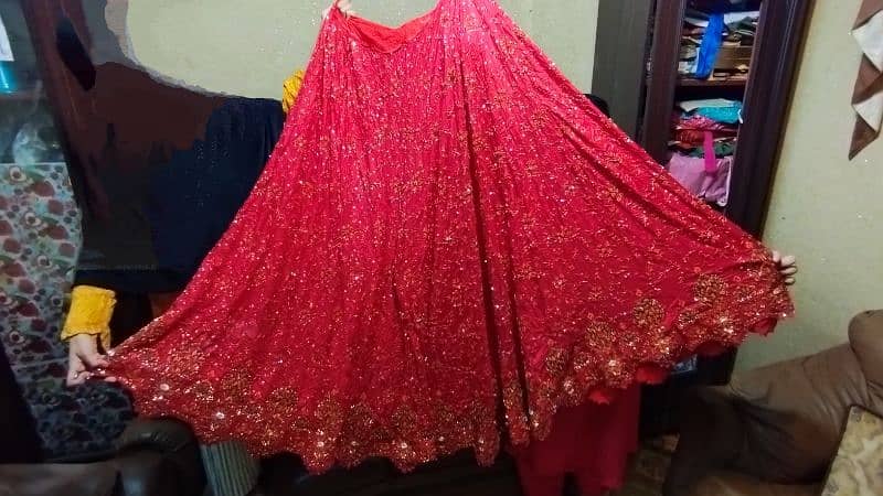 Bride Sharara for Sale in Excellent Condition. 1