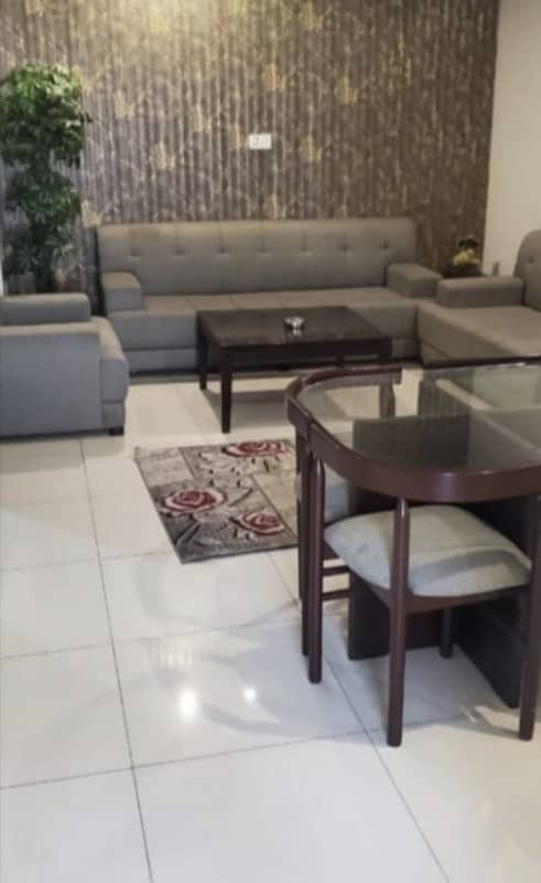 Main Susan Road Madina Town Faisalabad Fully Furnished Apartment Available For Rent Upar Portion Lift Available 3 Bed 1