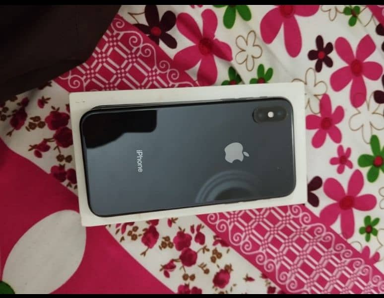 iphone x 256 gb PTA approved black colour available for sale 1