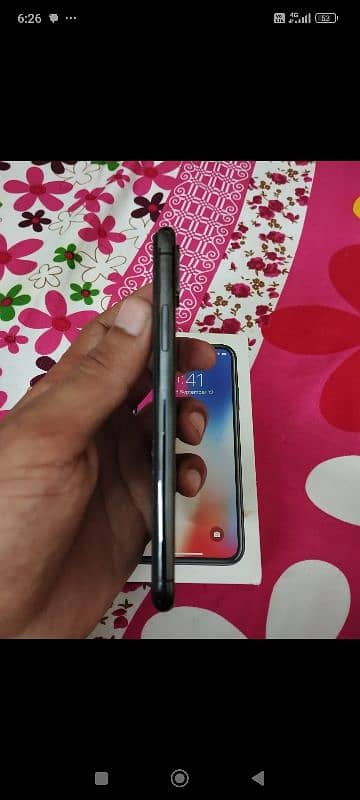 iphone x 256 gb PTA approved black colour available for sale 7