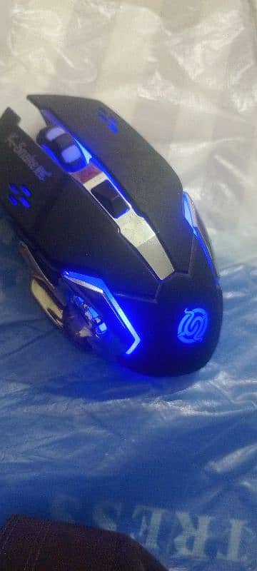 gaming mouse with lighting multi color 2