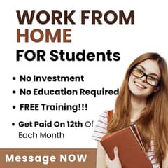 Work From Home Job (Part-time) For Male/Female