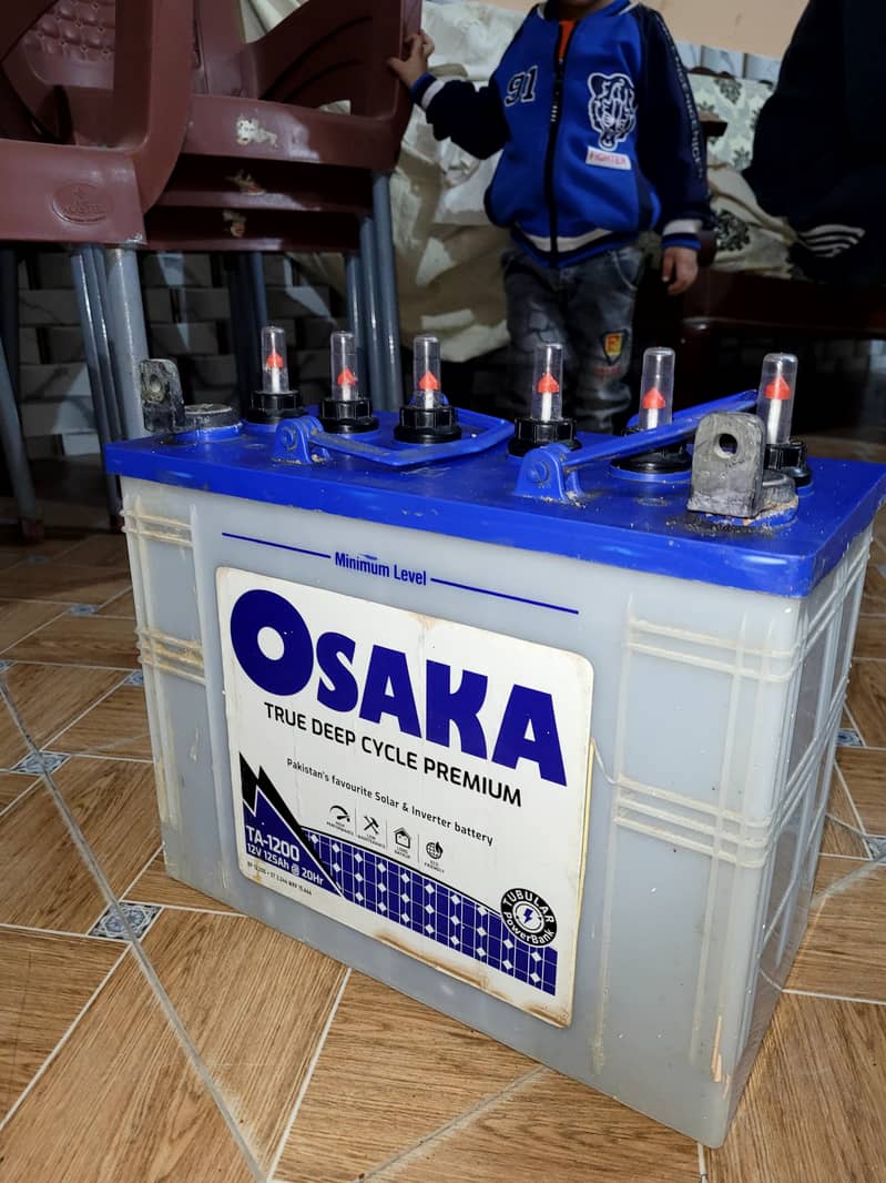 Osaka Tabular battery TA 1200 12v 125ah 0