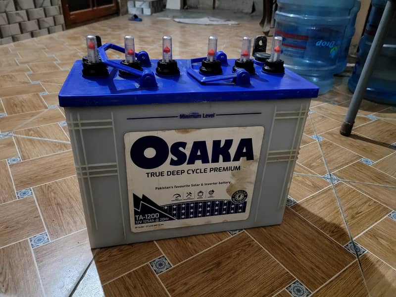 Osaka Tabular battery TA 1200 12v 125ah 2