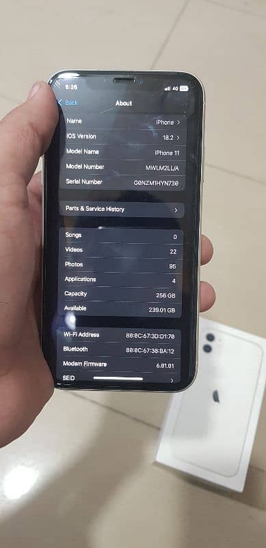 iPhone 11 PTA approve 256GB 6