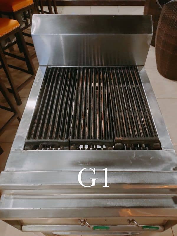 2 LPG Gas Burger Patty, Steak Grills Size 2 X 2 For Sale 3