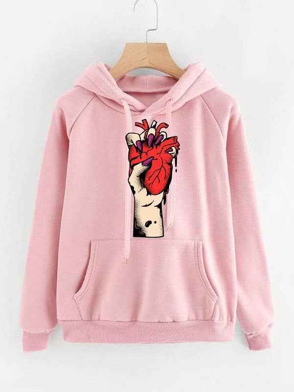 Stylist printed hoodies for girls 2