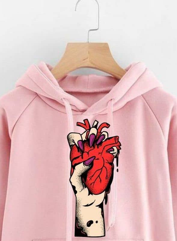 Stylist printed hoodies for girls 3