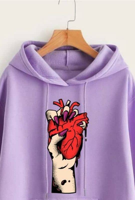 Stylist printed hoodies for girls 8