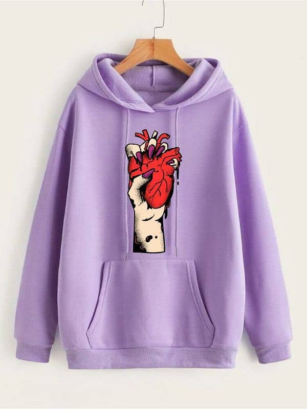 Stylist printed hoodies for girls 9