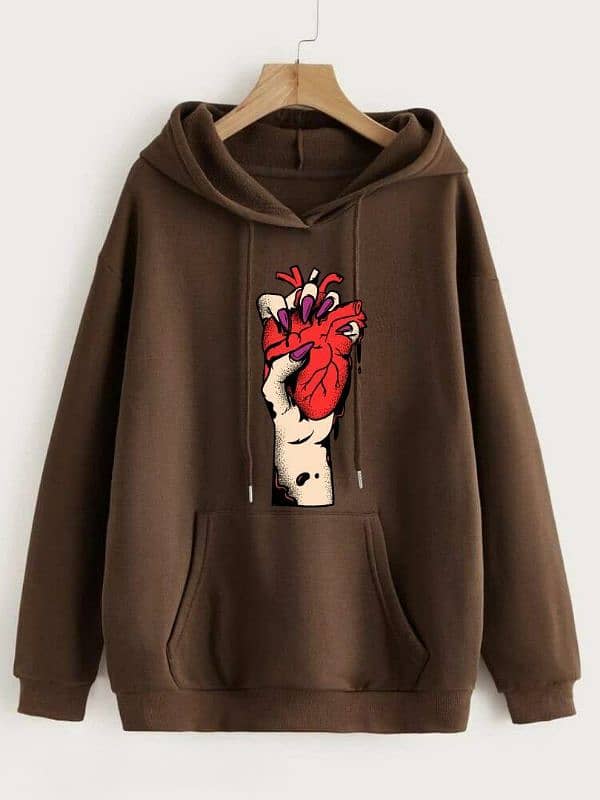 Stylist printed hoodies for girls 15