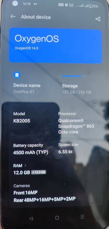 Oneplus 8T Global Dual Sim Working 6