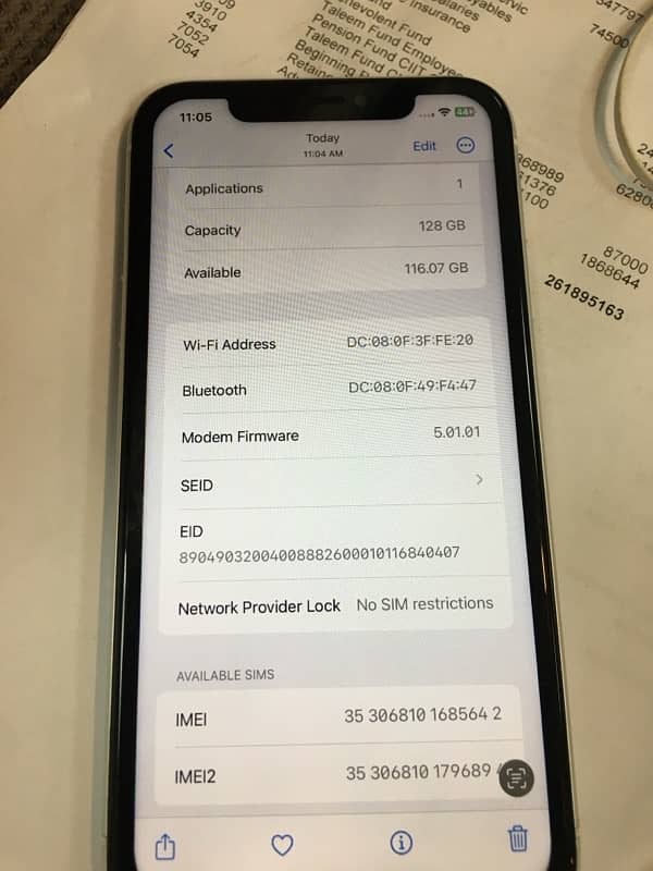 iphone XR non pta excellent condition 1