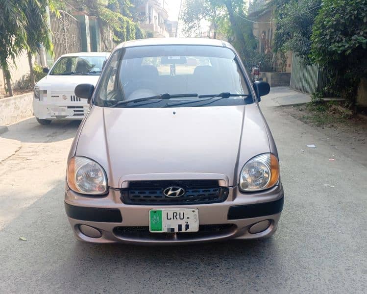 Hyundai Santro 2003 batter then mehran alto cuore cultus 0