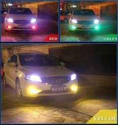 SMDs LED Car Parking Light Bulbs Pair Remorte Control